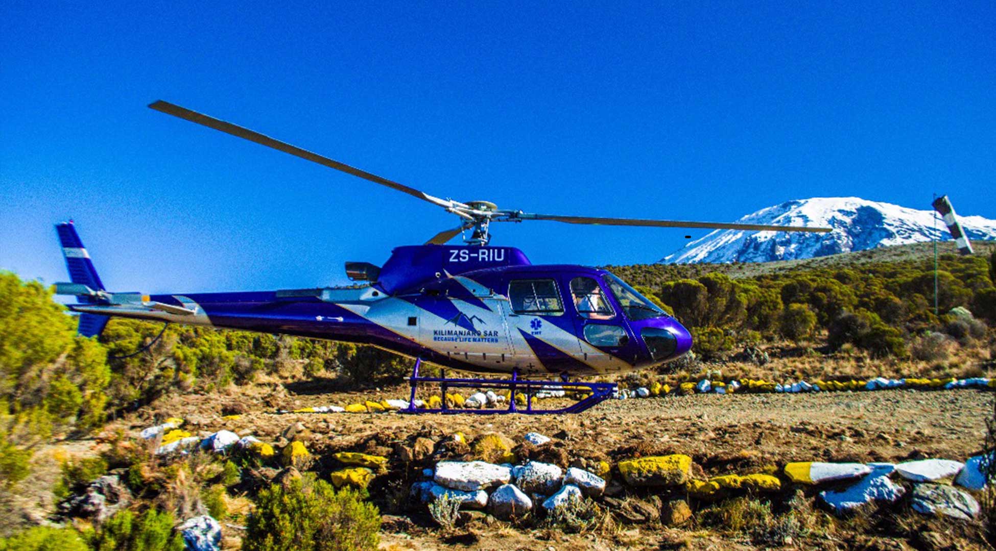 Helicopter Service – Tanzania