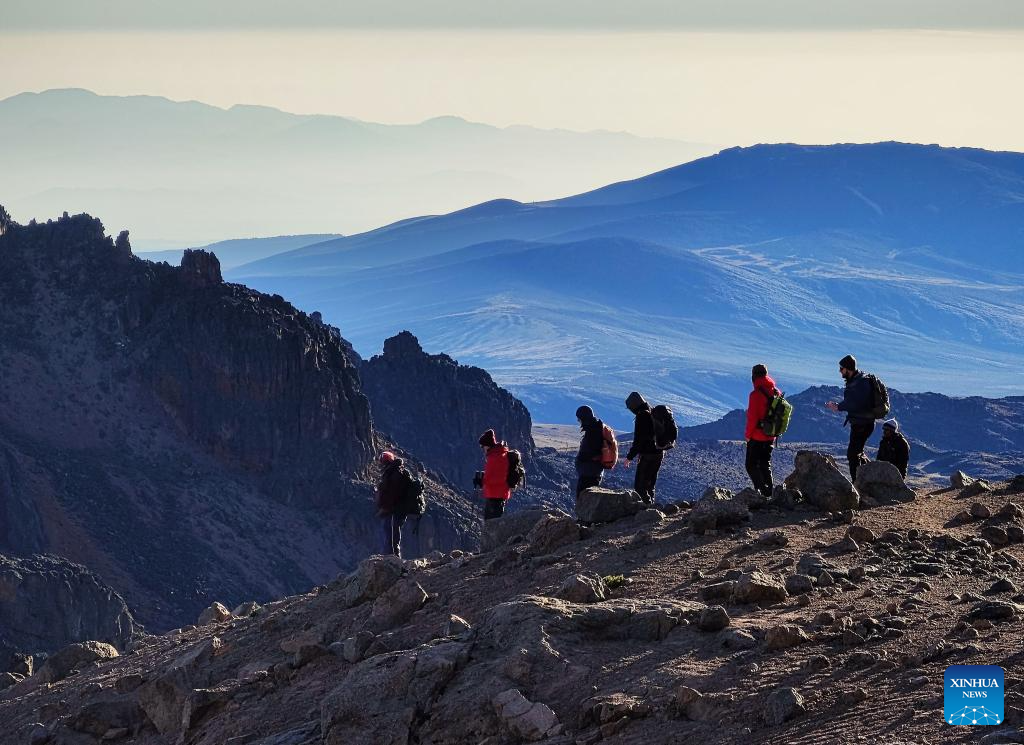 Mount Kenya climbing
