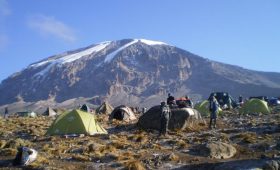 karanga hut, kilimanjaro
