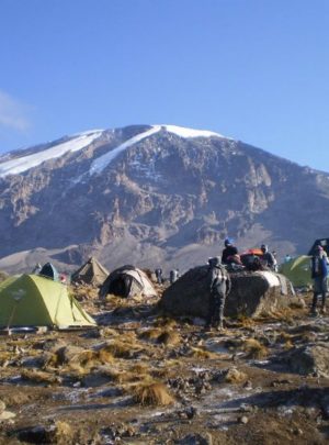 karanga hut, kilimanjaro