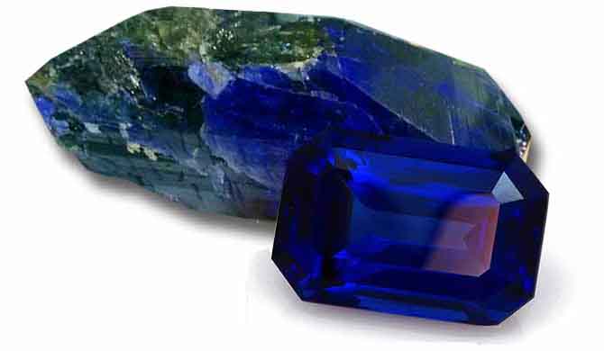 Tanzanite gem jewelry