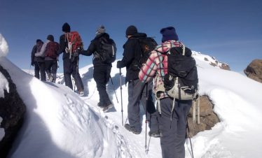Kilimanjaro climbing