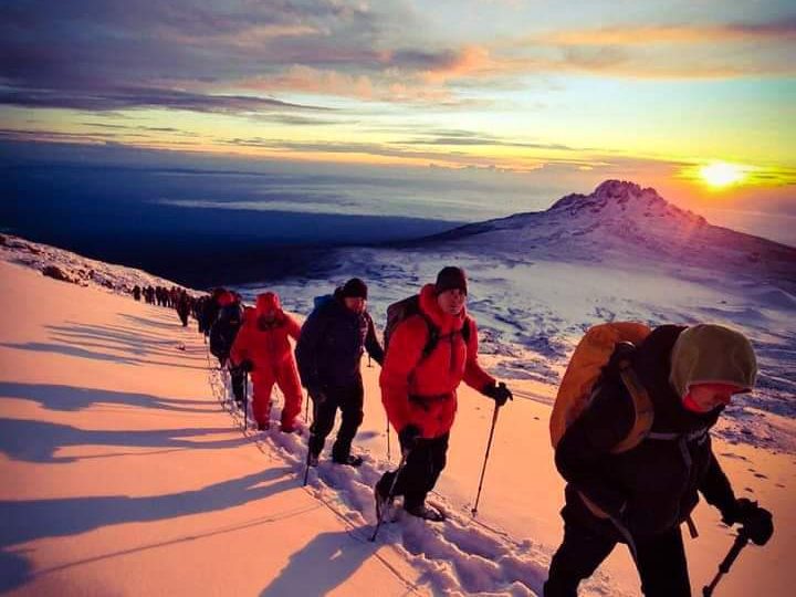 Kilimanjaro climb Summit