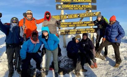Kilimanjaro climbing