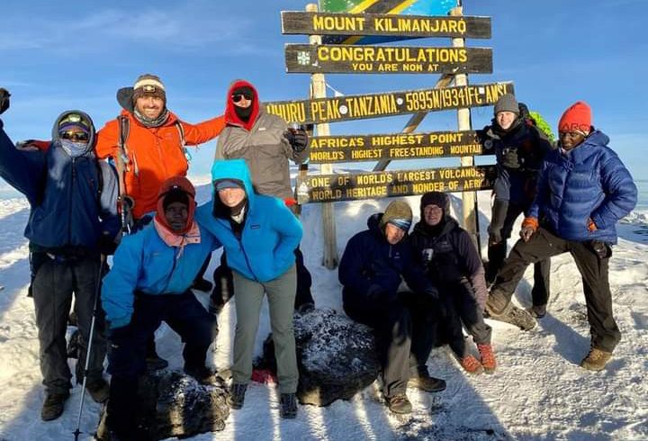 Kilimanjaro climbing