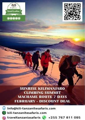 Kilimanjaro trip booking offers