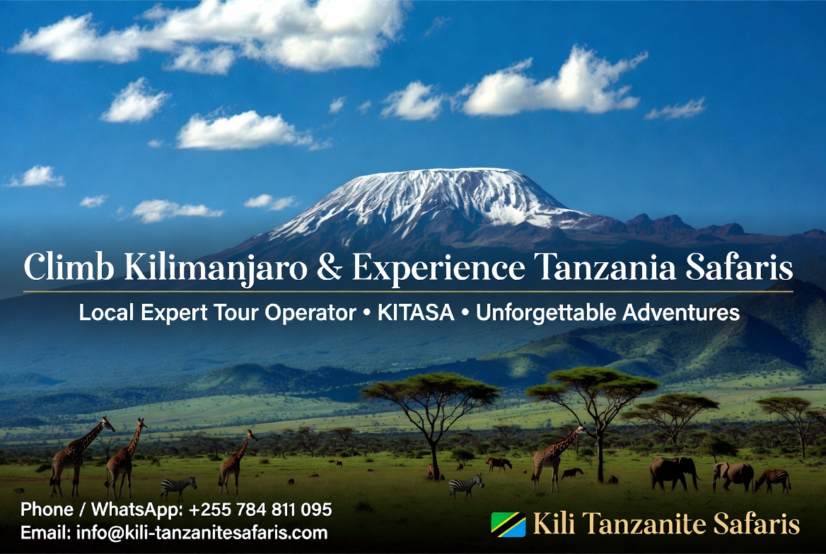 Kili Tanzanite Safaris KITASA Social Image